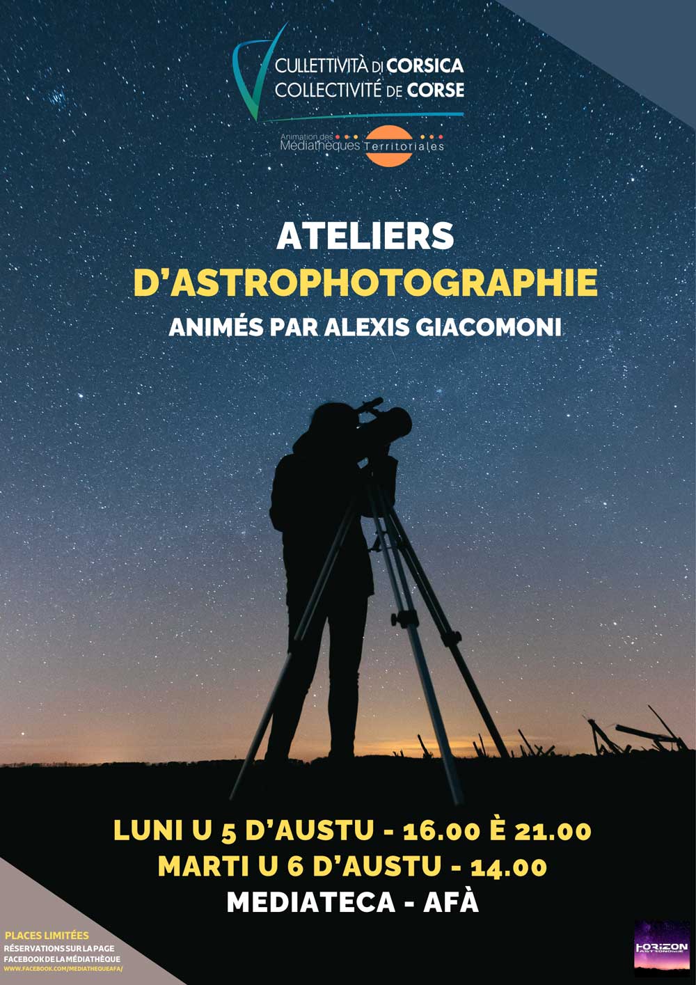 Stage d\\\'astrophotographie