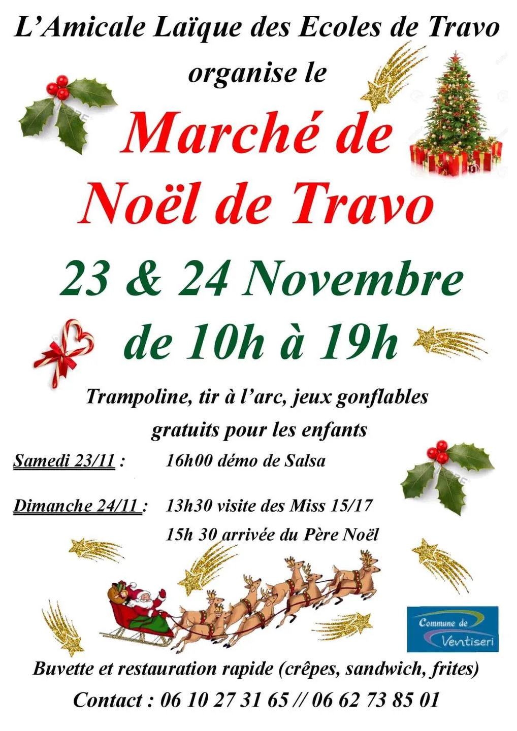 Marché de Noël - Travo