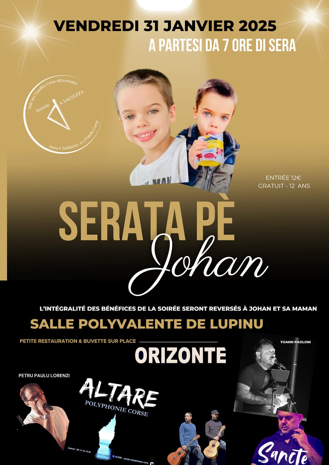 Serata pè Johan