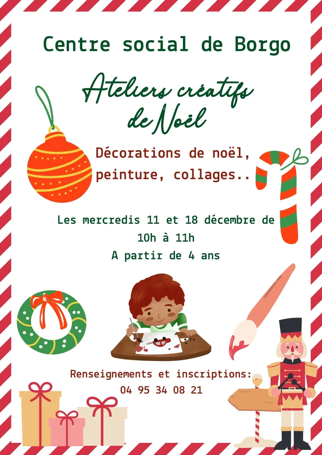 Ateliers Créatifs de Noël