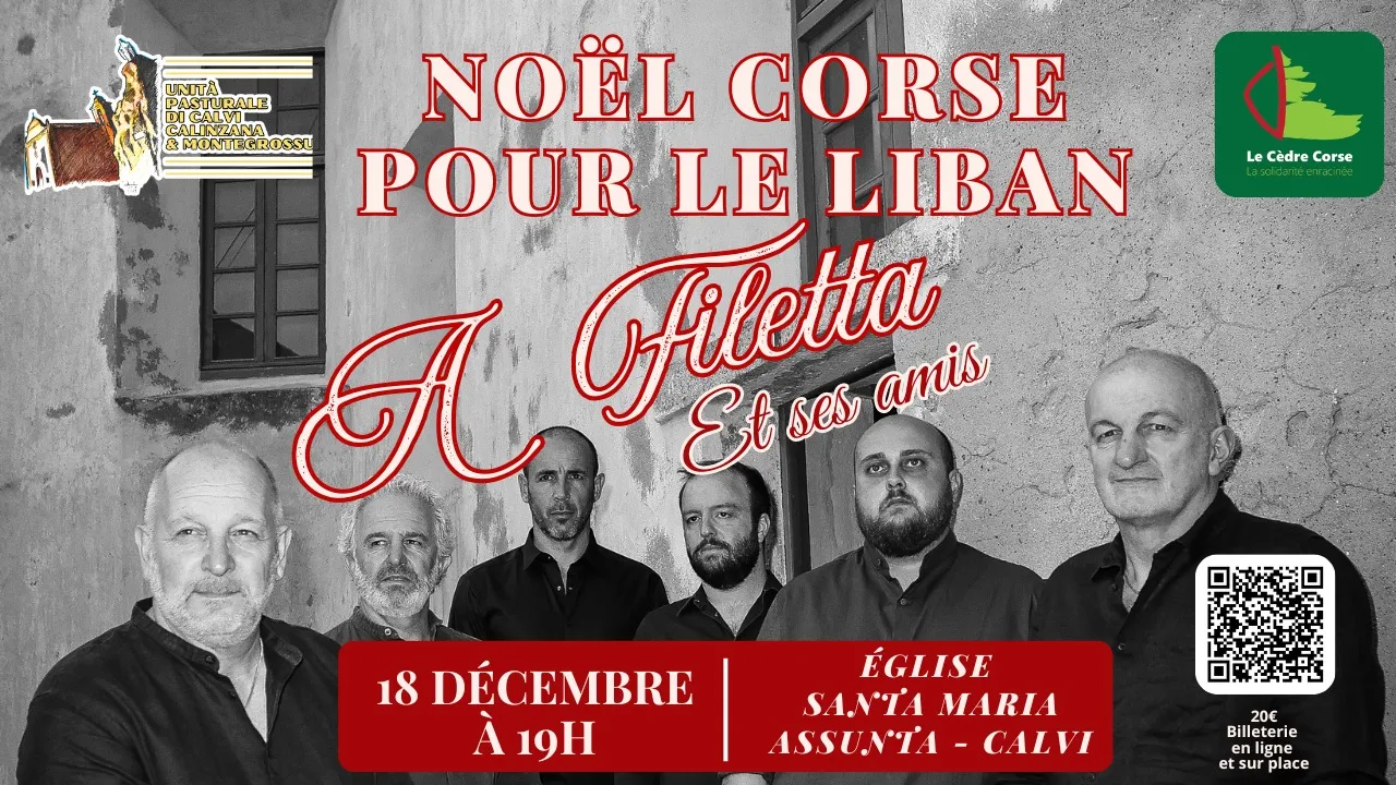 Noël Corse pour le Liban - A Filetta