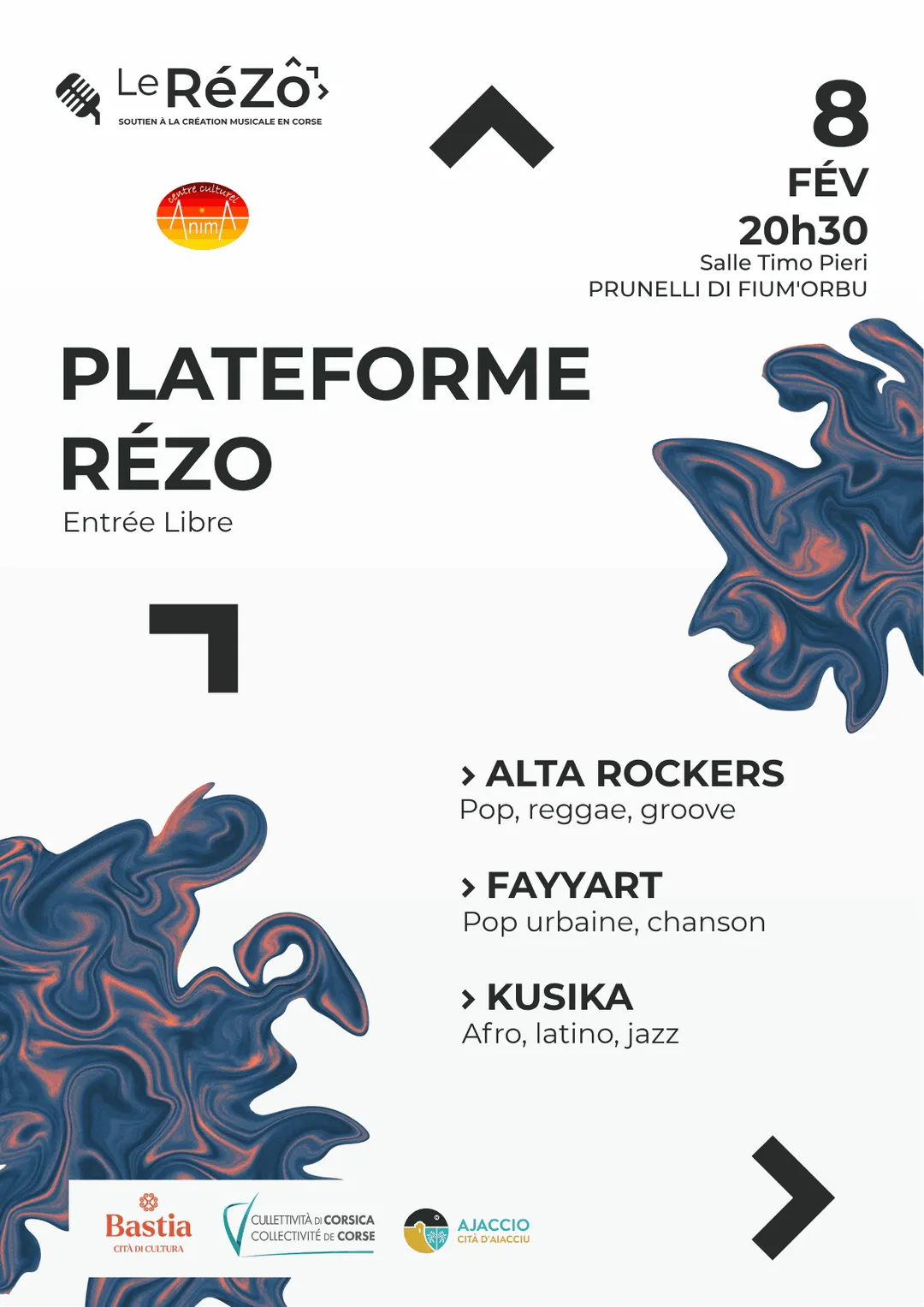 Soirée de découverte musicale - Plateforme RéZo