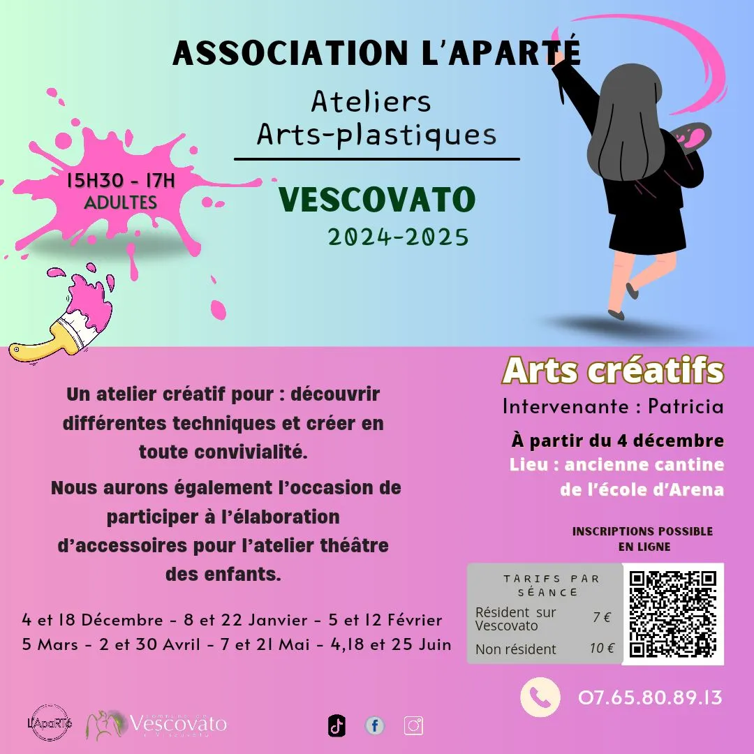 Atelier d'arts-plastiques adultes