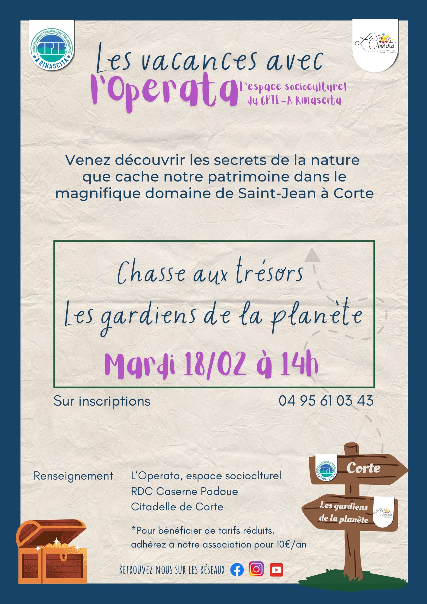 Chasse au Trésor "Les gardiens de la Planète"
