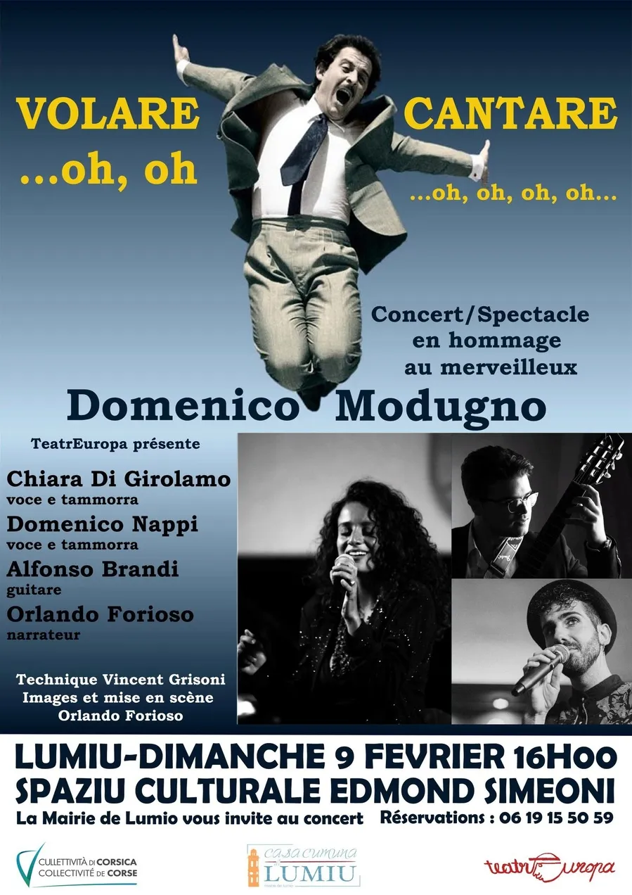 Volare ... oh, oh Cantare... oh, oh, oh