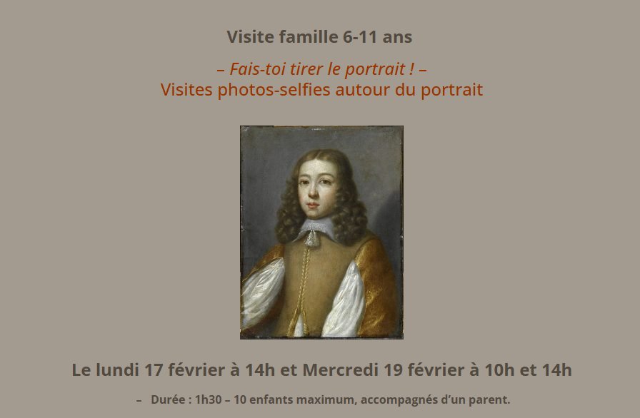 "Fais-toi tirer le portrait !"