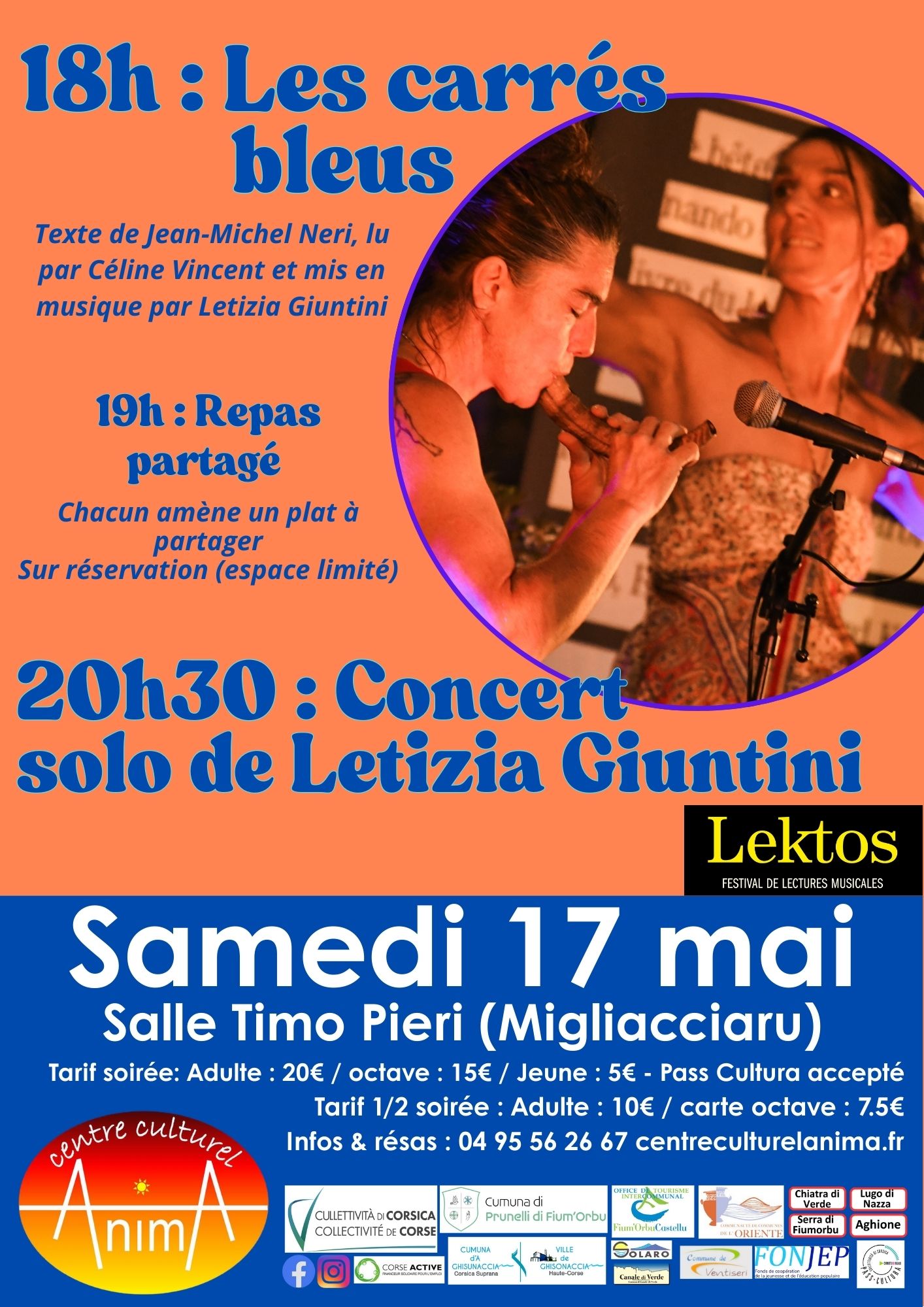Lecture en musique : les carrés bleus