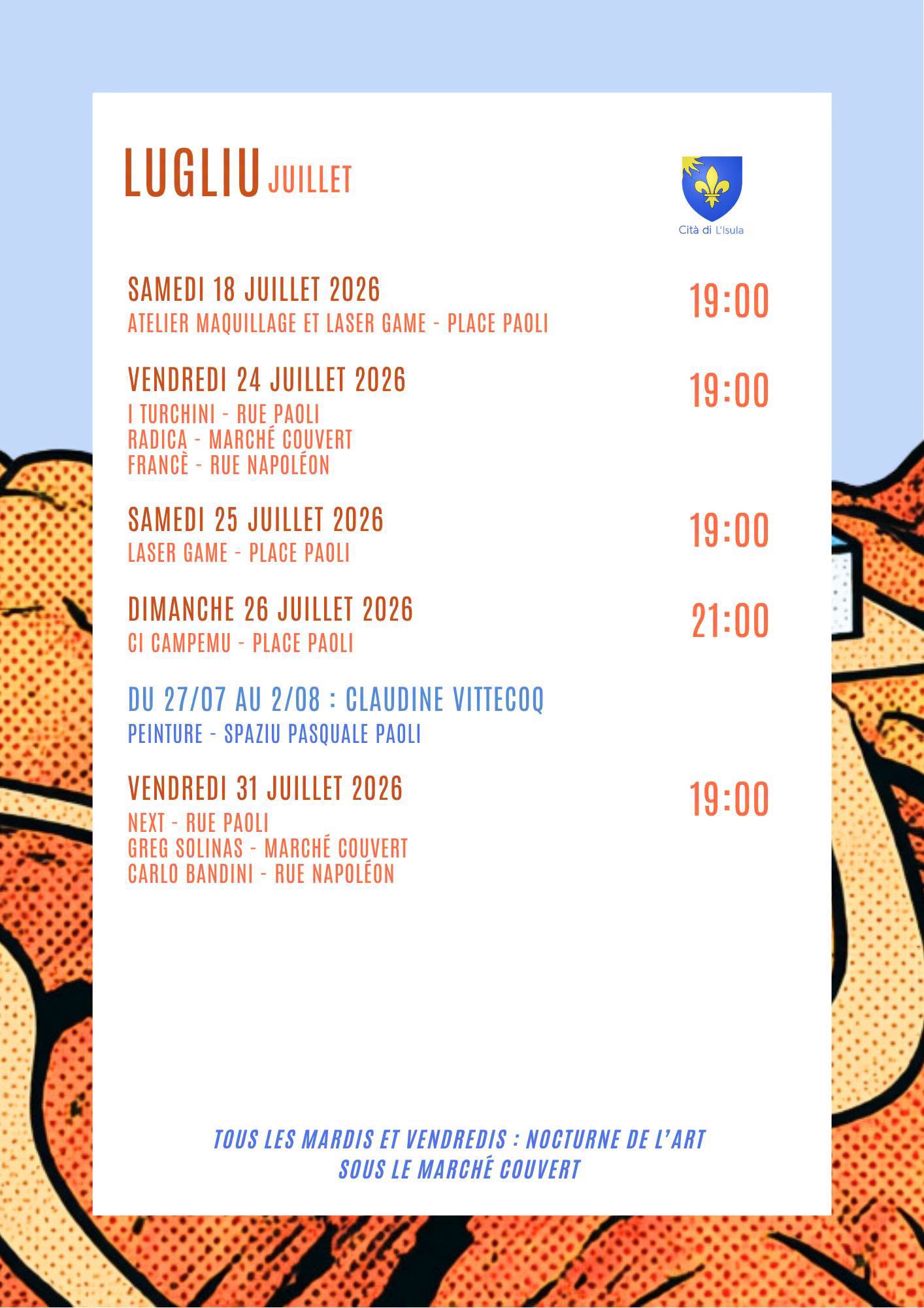 Concerts de L'Isula