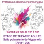 Stage de théâtre Adulte