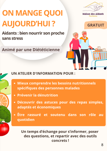 Atelier alimentation : On mange quoi aujourd’hui ?