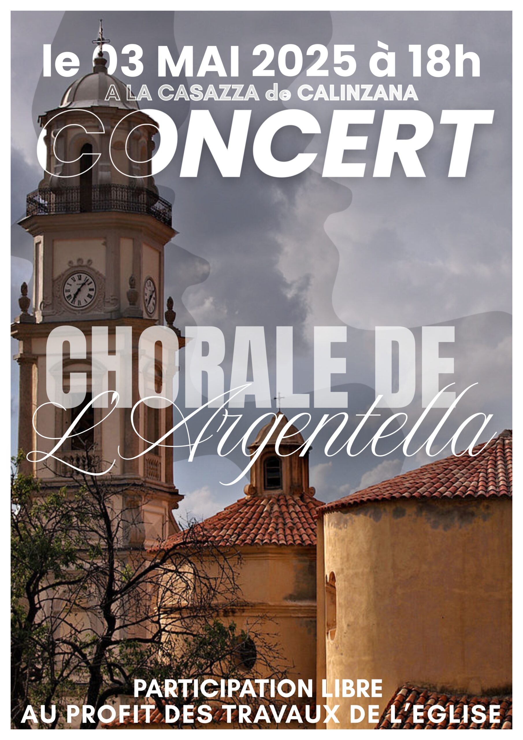 Concert de la Chorale de l'Argentella