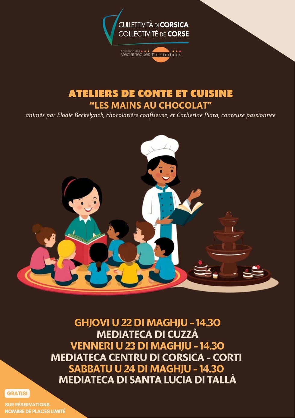 Ateliers de conte et cuisine