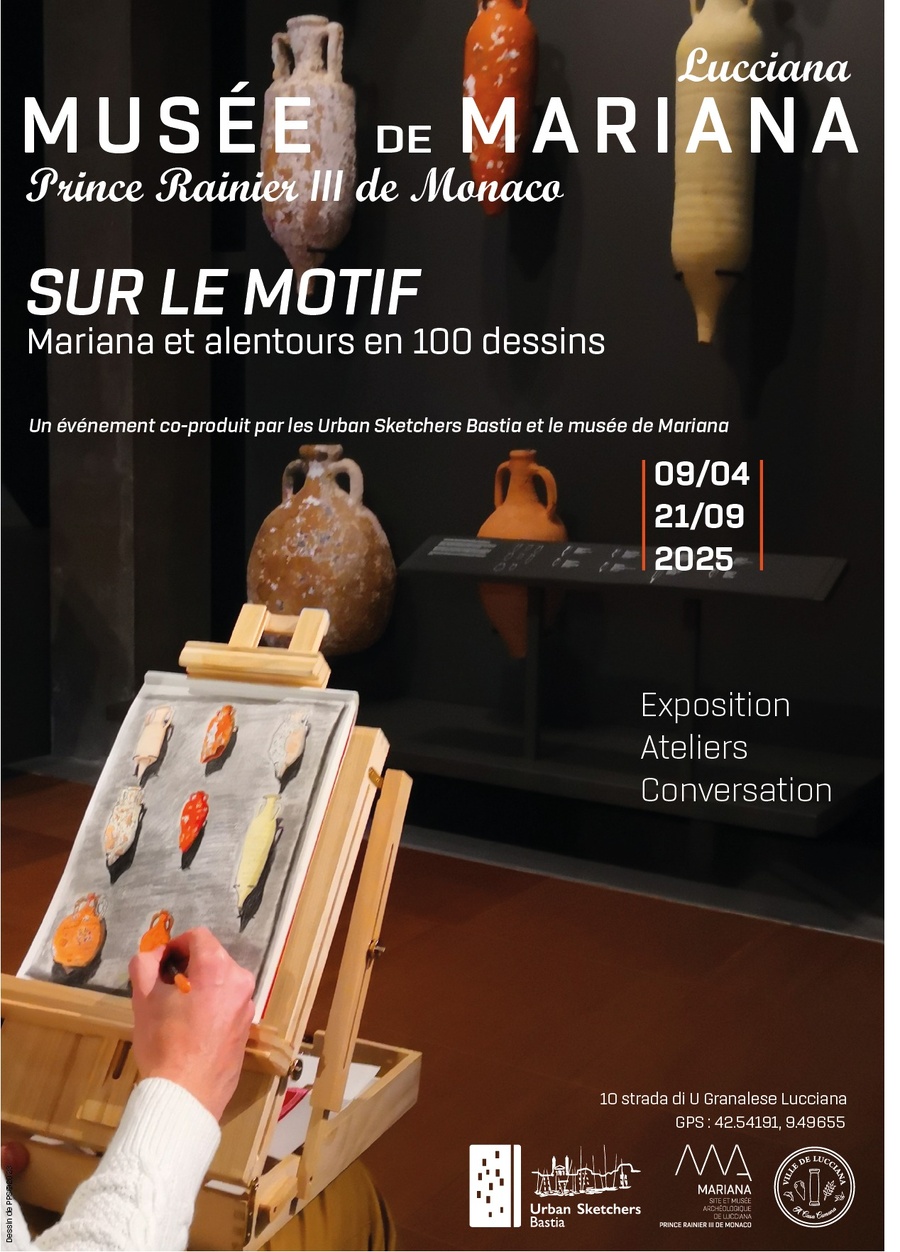 Exposition "Sur le motif, Mariana et alentours en 100 dessins"
