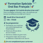 Oral bac français : formation spéciale