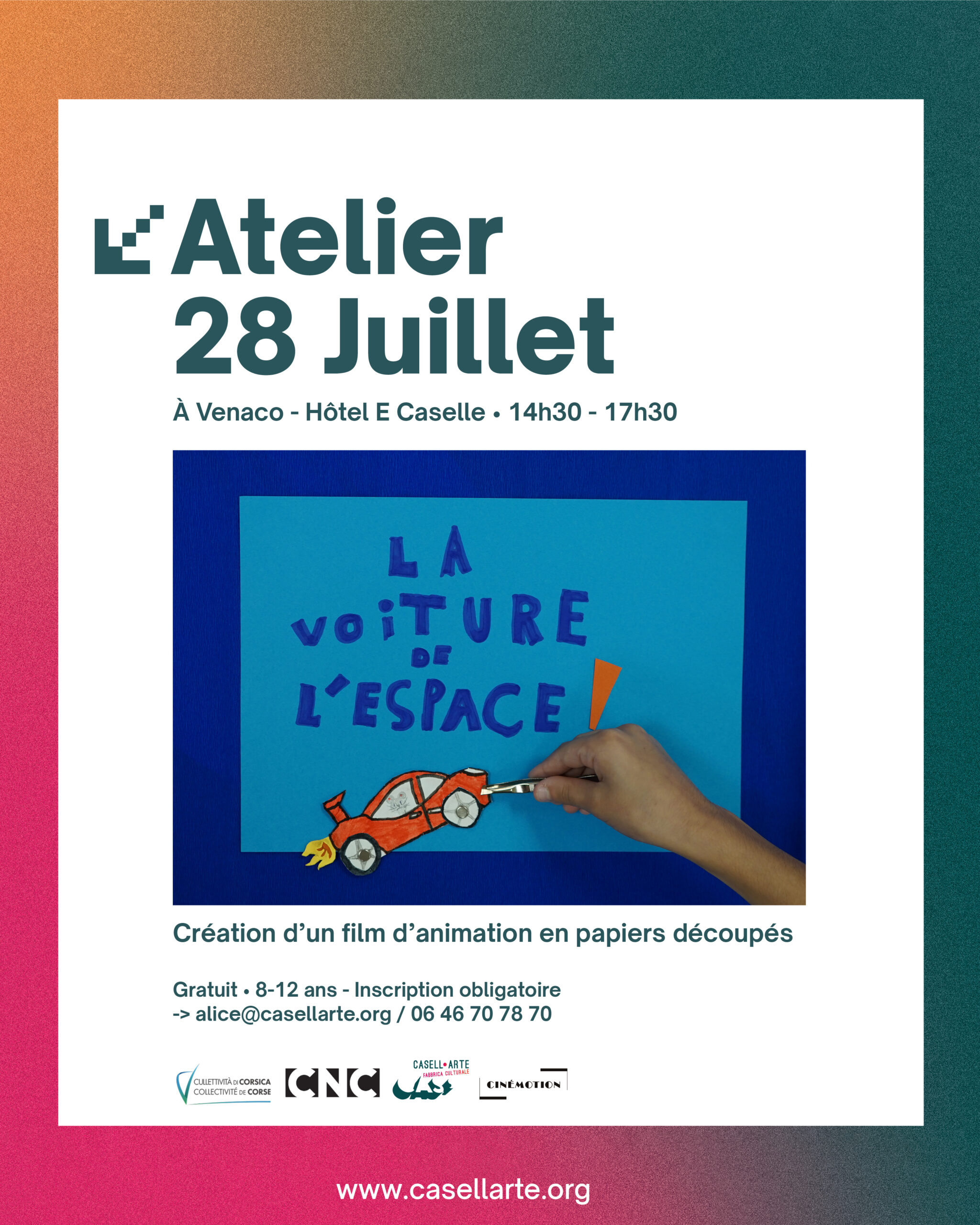 Atelier cinéma pour enfant