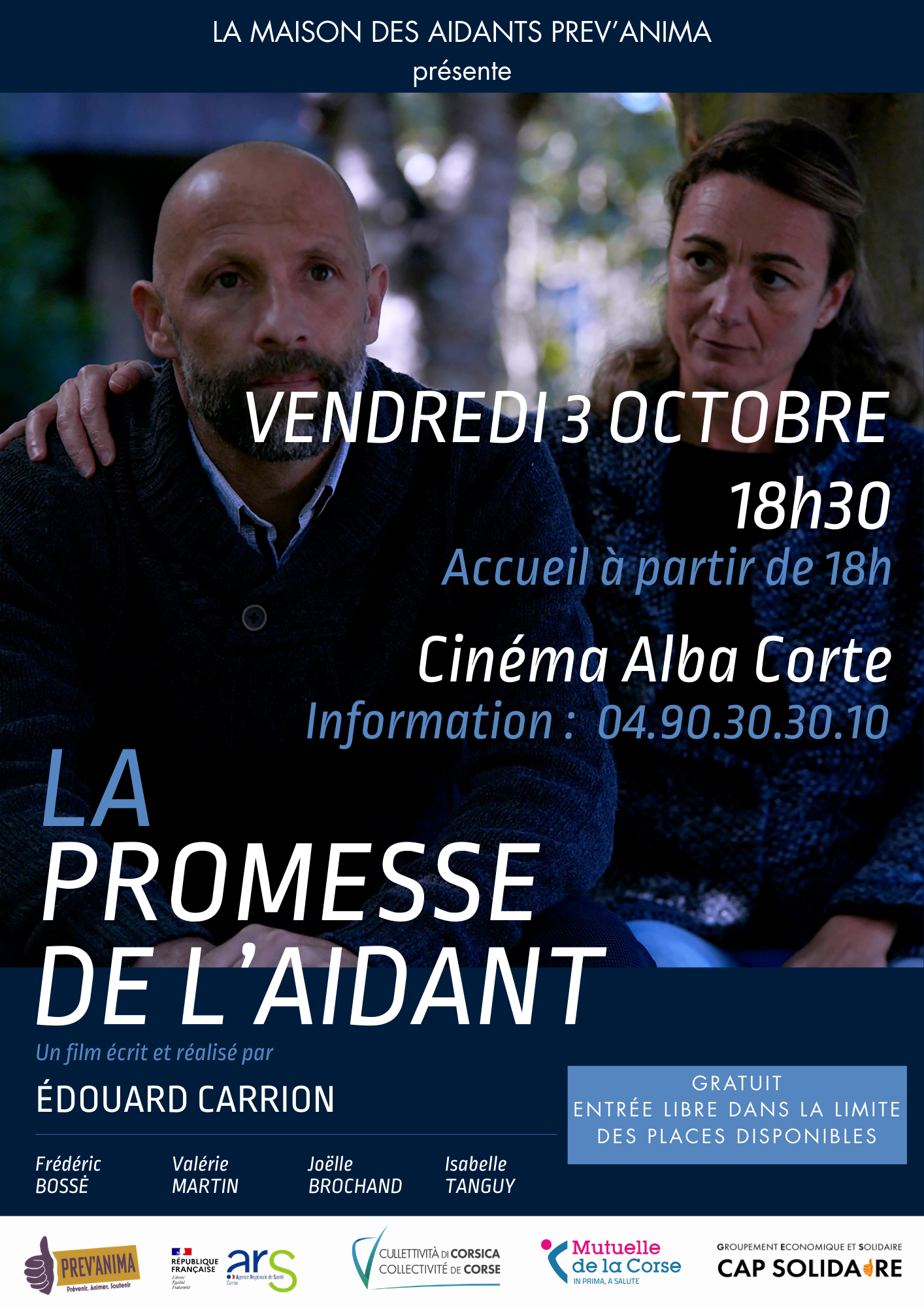 Ciné débat "La promesse de l'aidant'