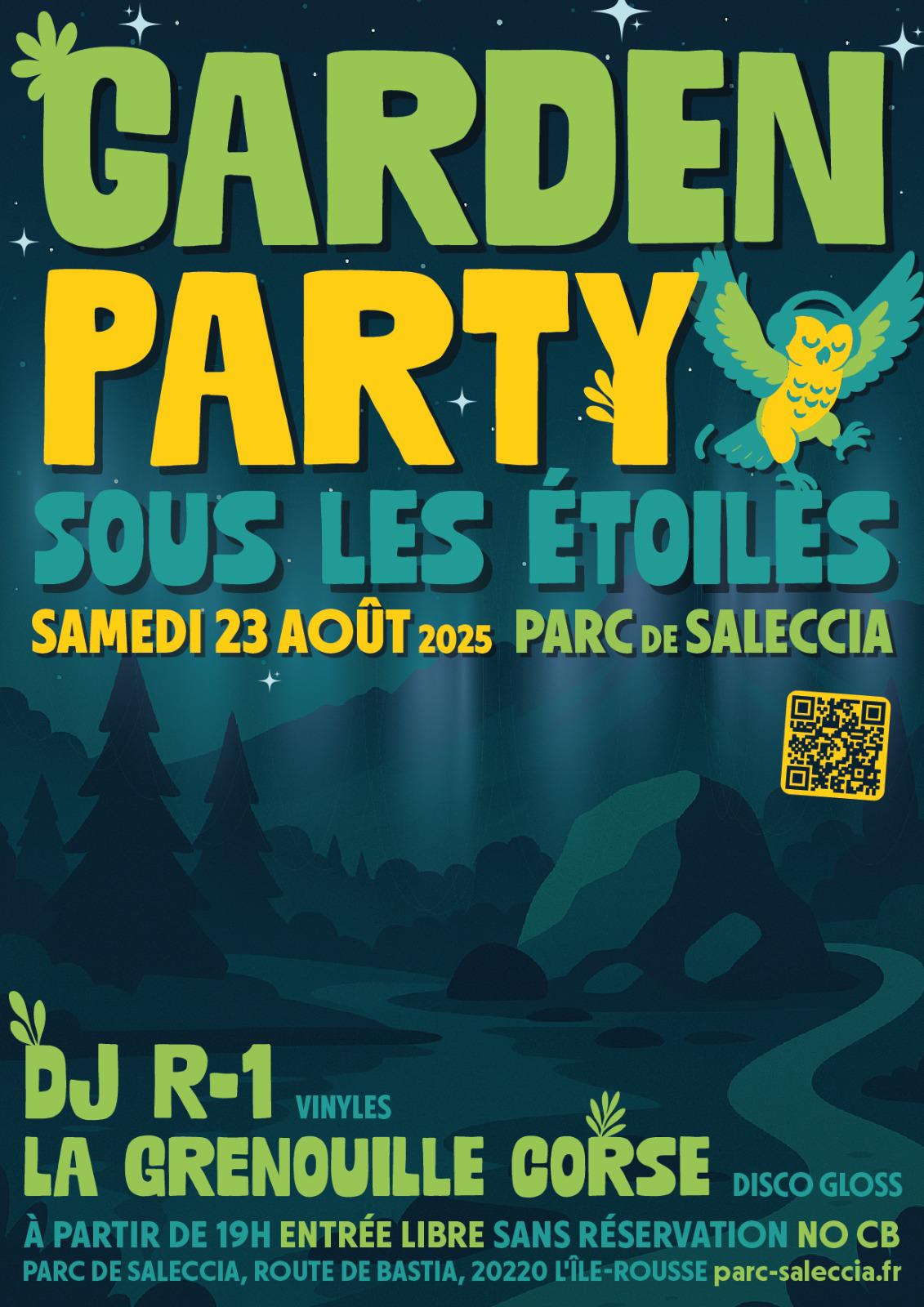 Garden Party sous les étoiles