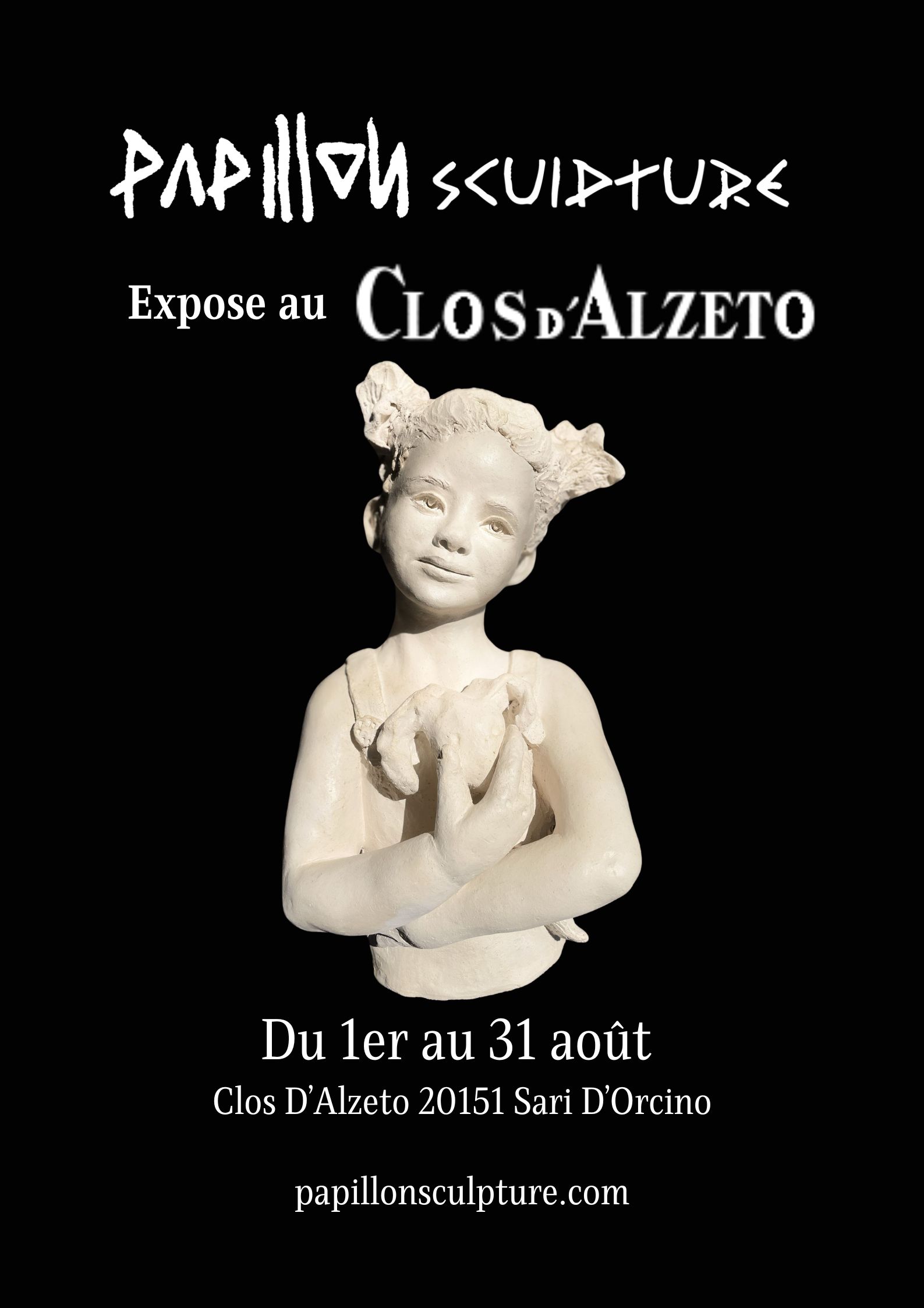EXPOSITION PAPILLON SCULPTURE