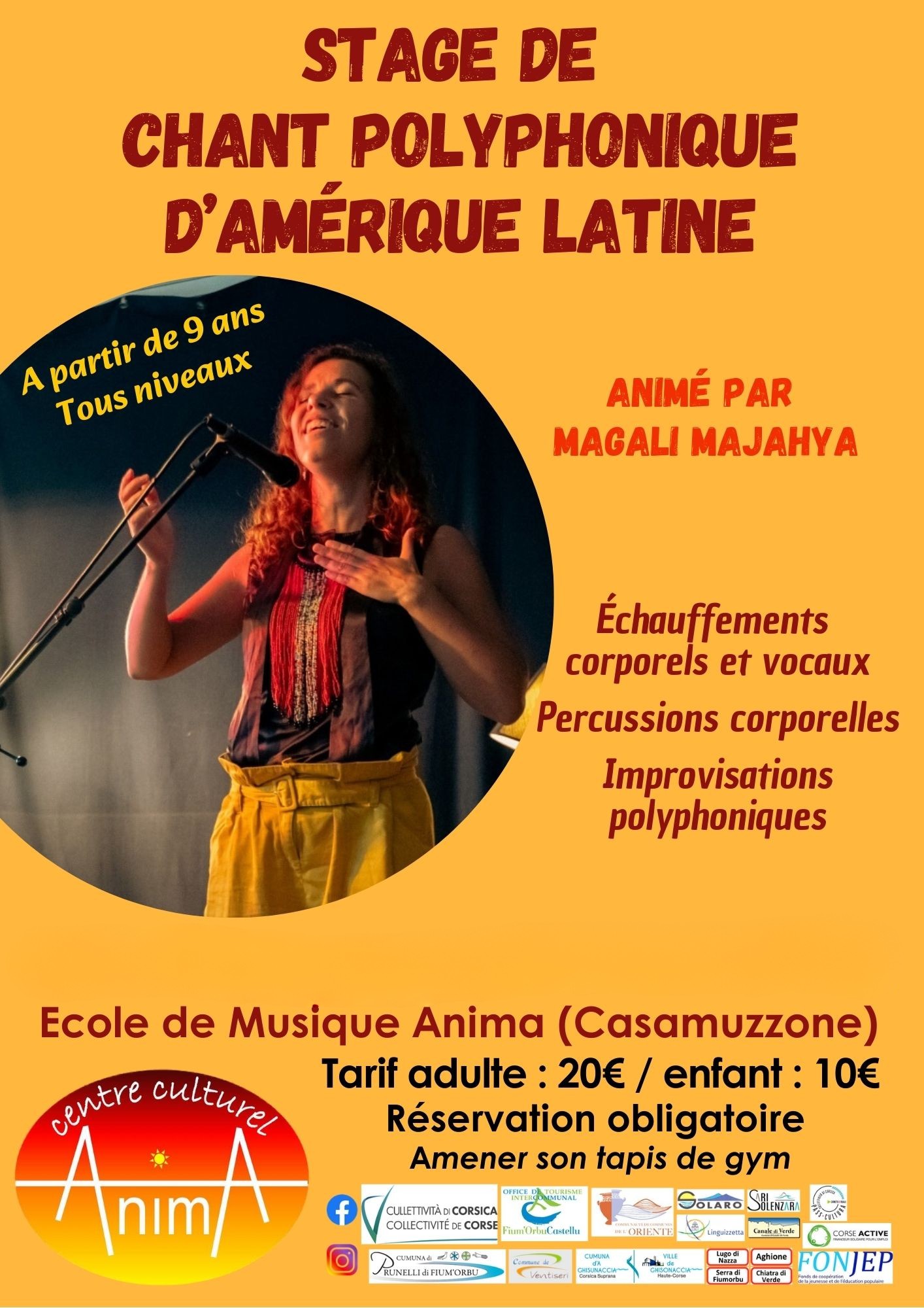 Stage de chant polyphonique d’Amérique Latine