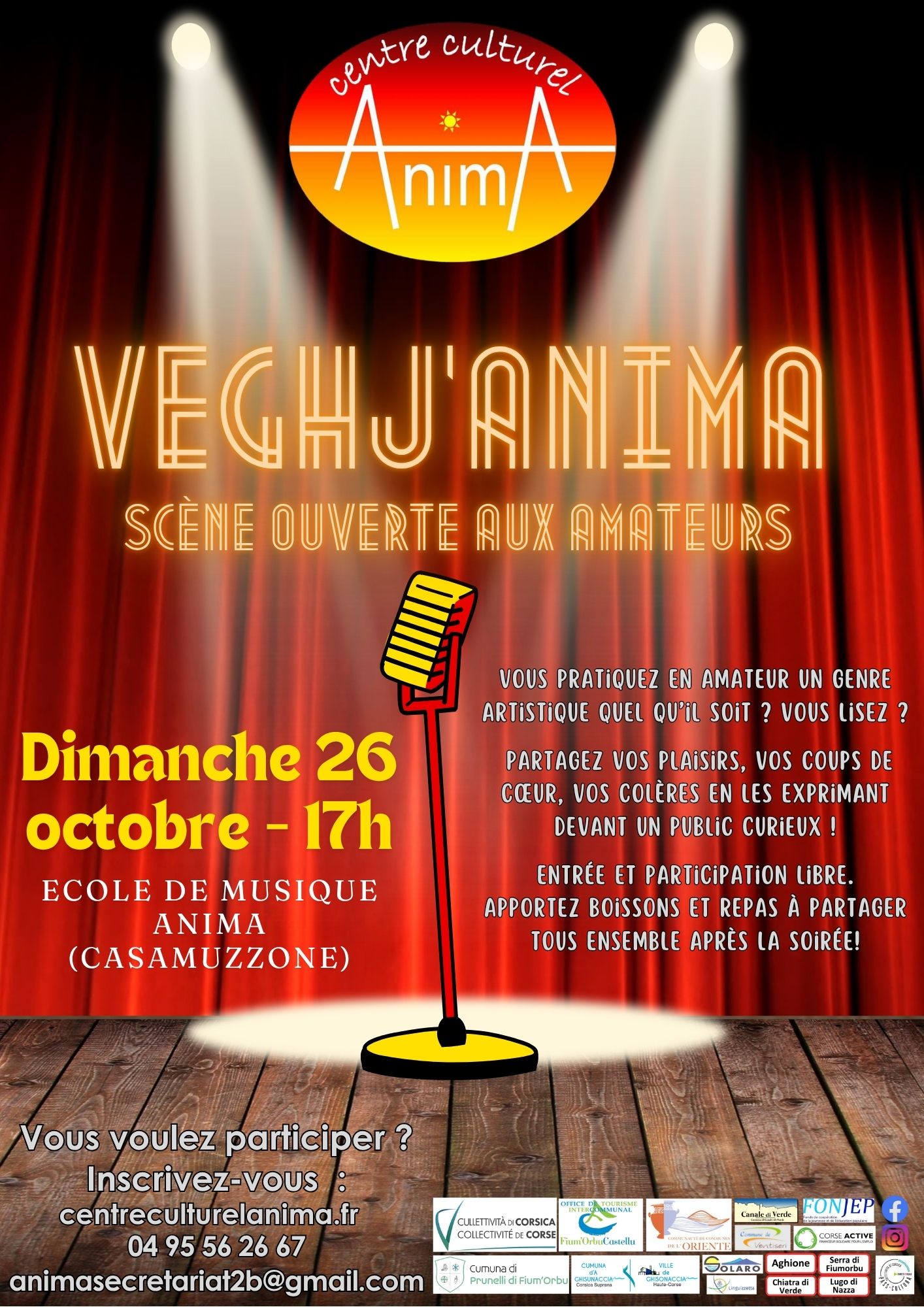 Scena aperta : soirée veghj'Anima
