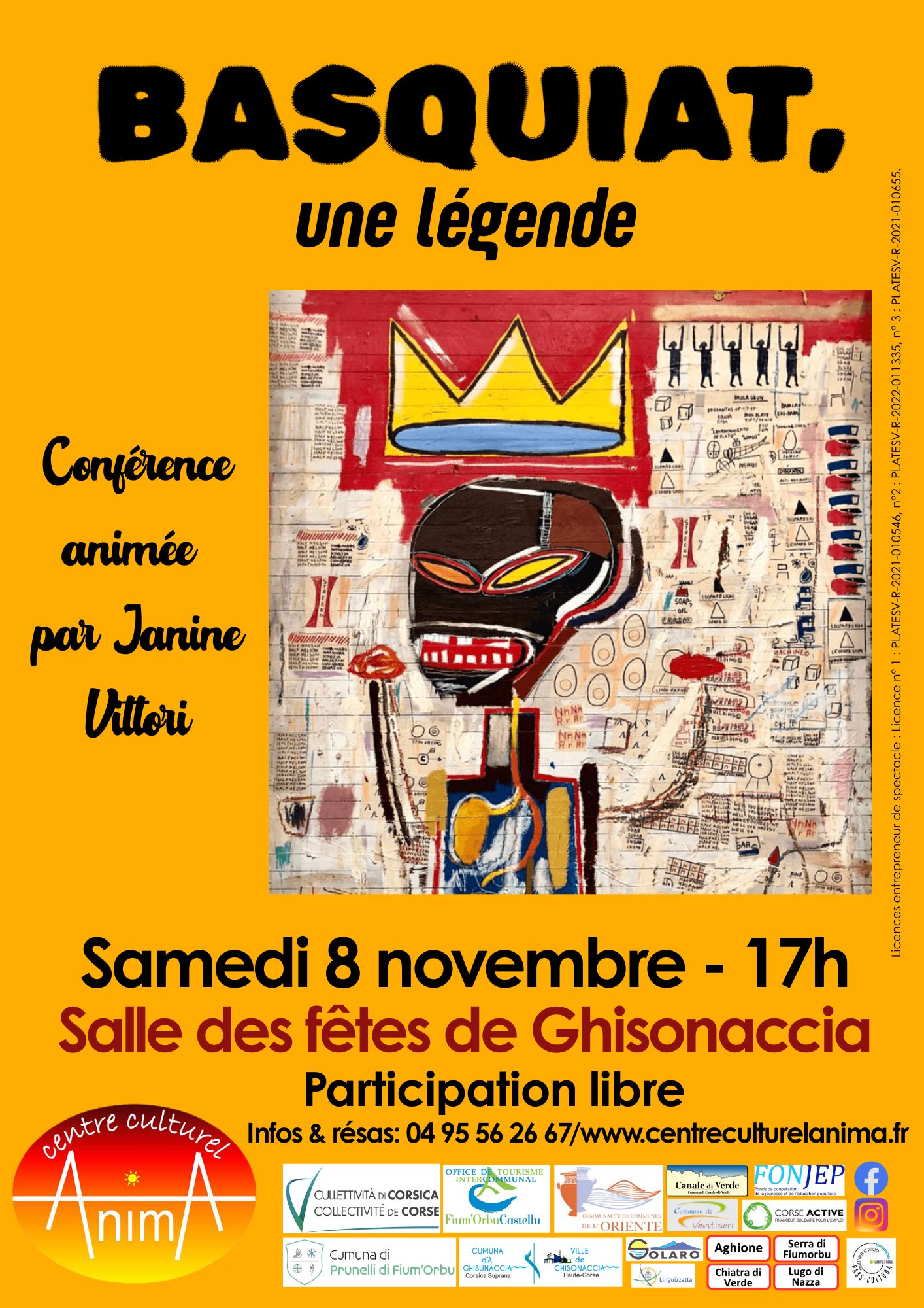 Conférence « Basquiat, une légende »