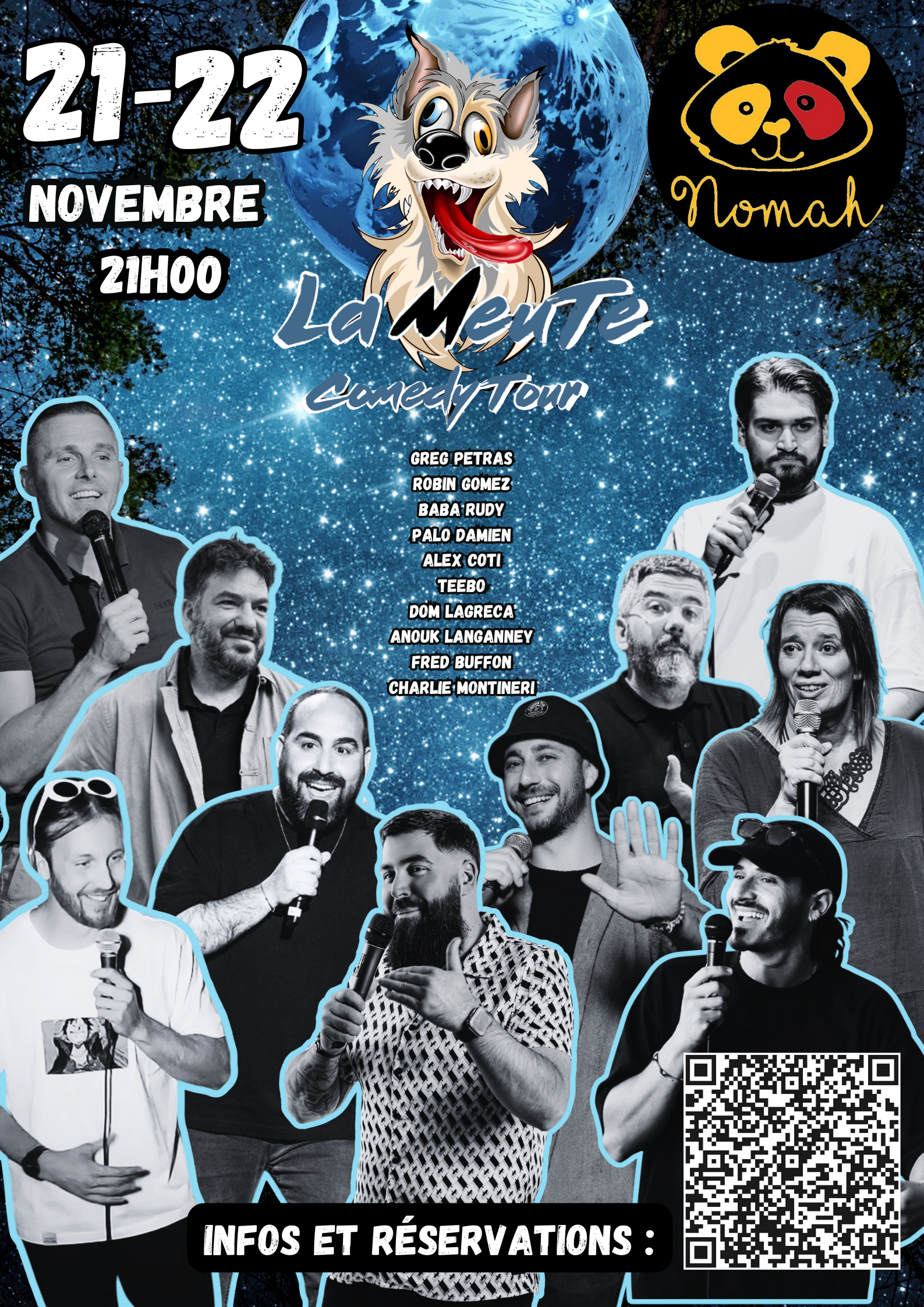 LA MEUTE COMEDY TOUR AJACCIO