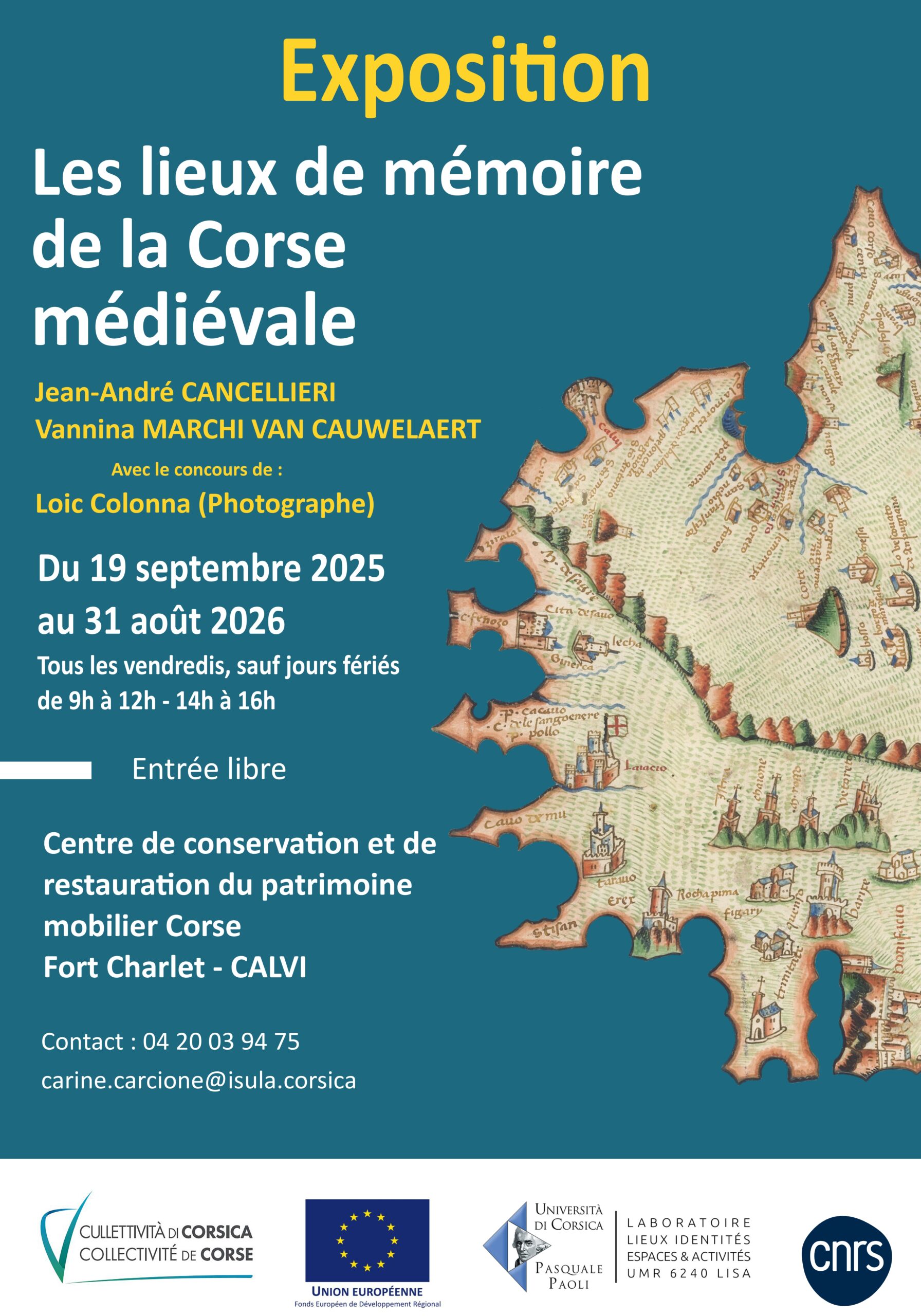 Exposition - Les lieux de mémoire de la Corse médiévale