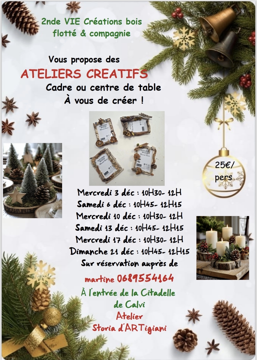 Ateliers créatifs