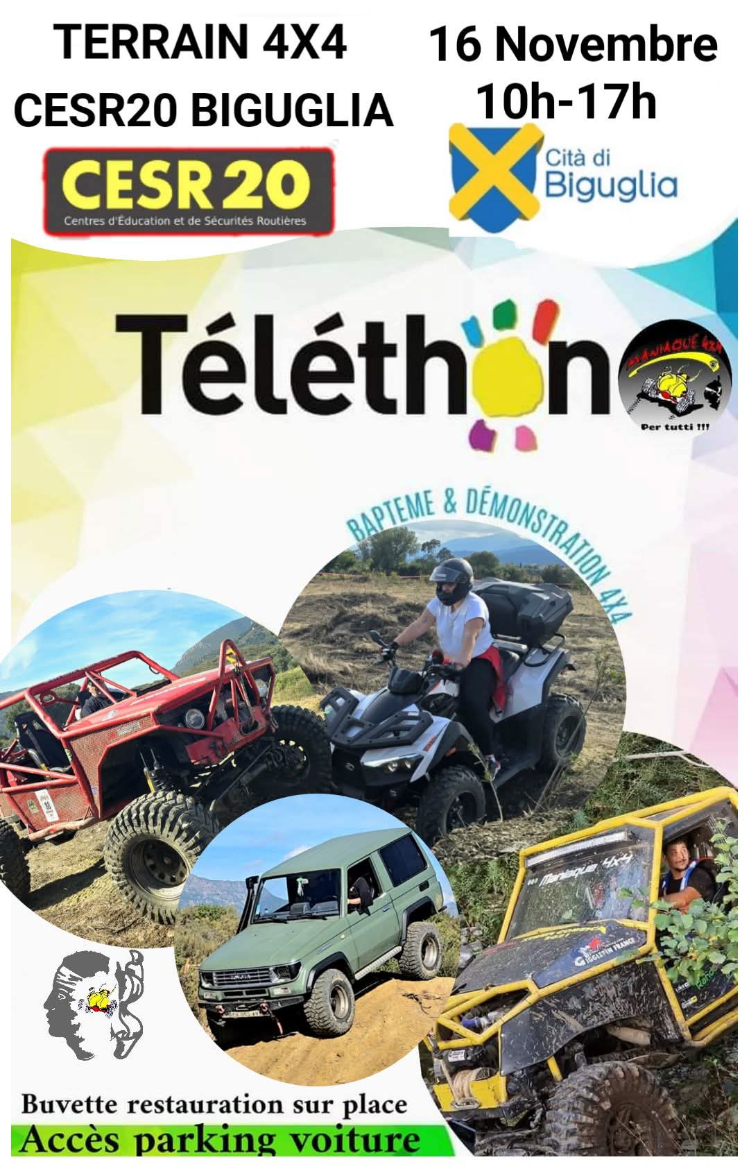 Baptême et Démonstration 4X4