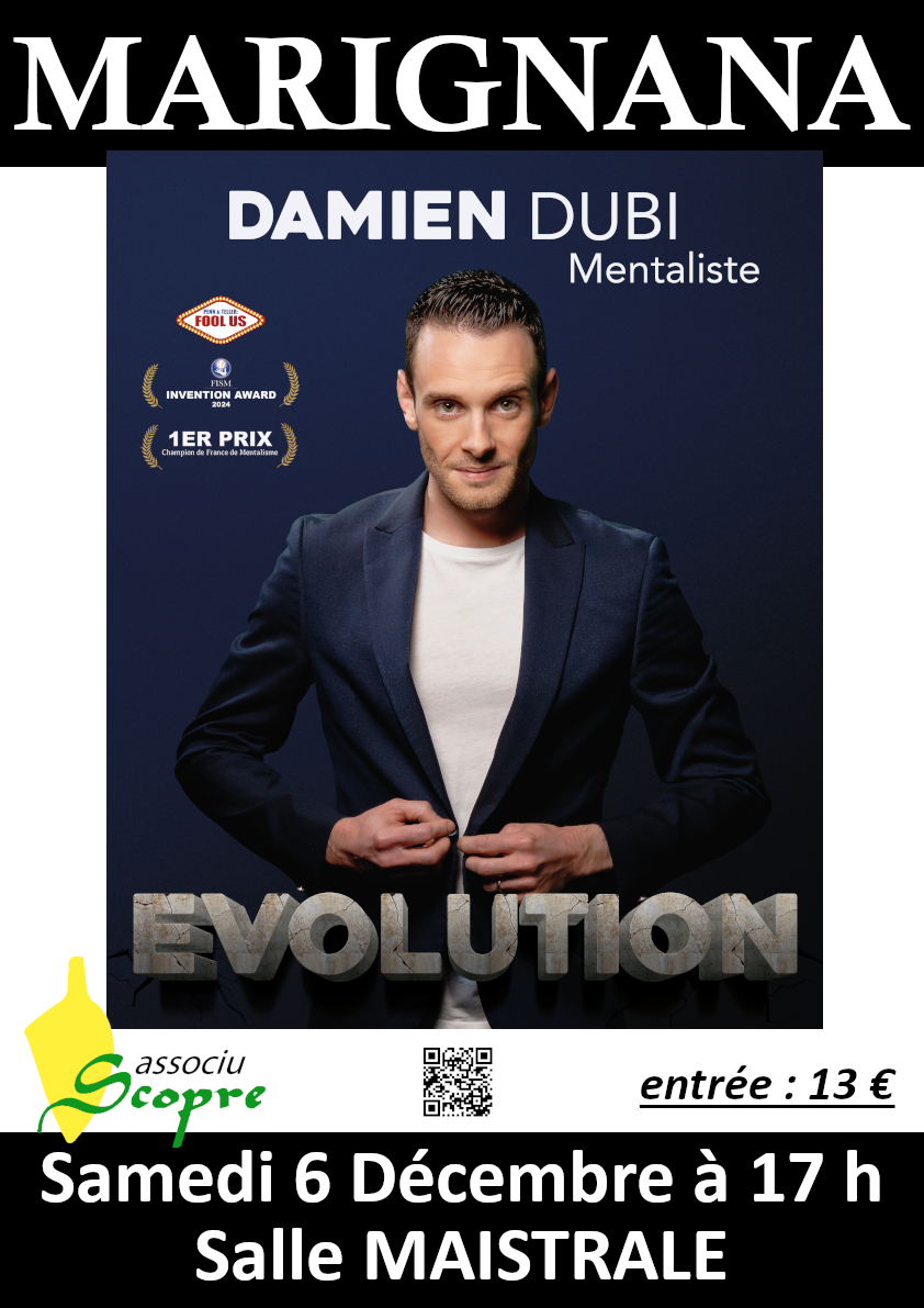 Damien Dubi : "Evolution" (Mentalisme)