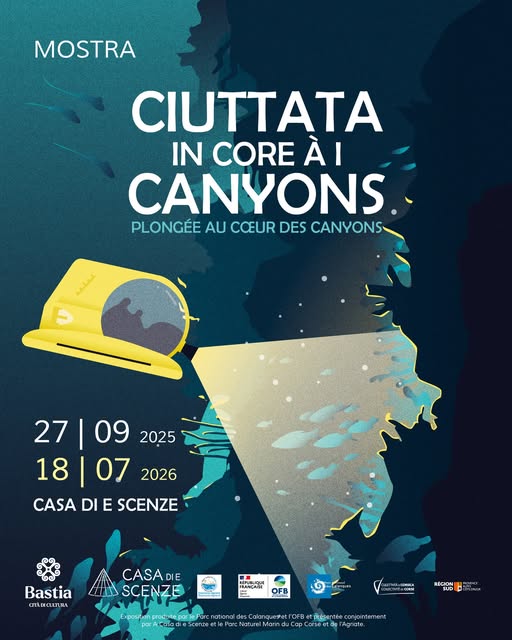 Exposition "Ciuttata in core à i canyons /Plongée au cœur des canyons"