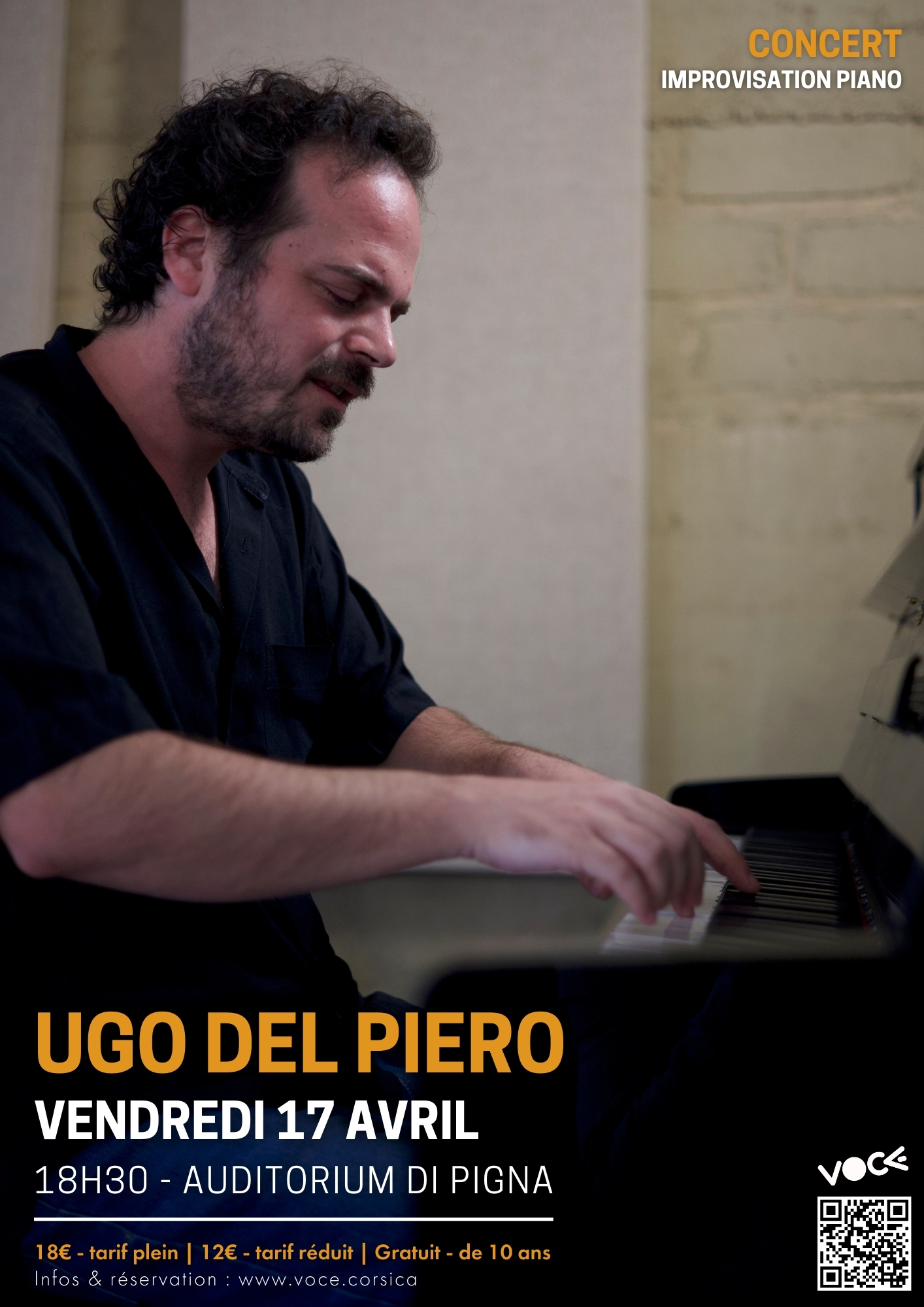 Ugo del Piero - Concert d’improvisation pour piano
