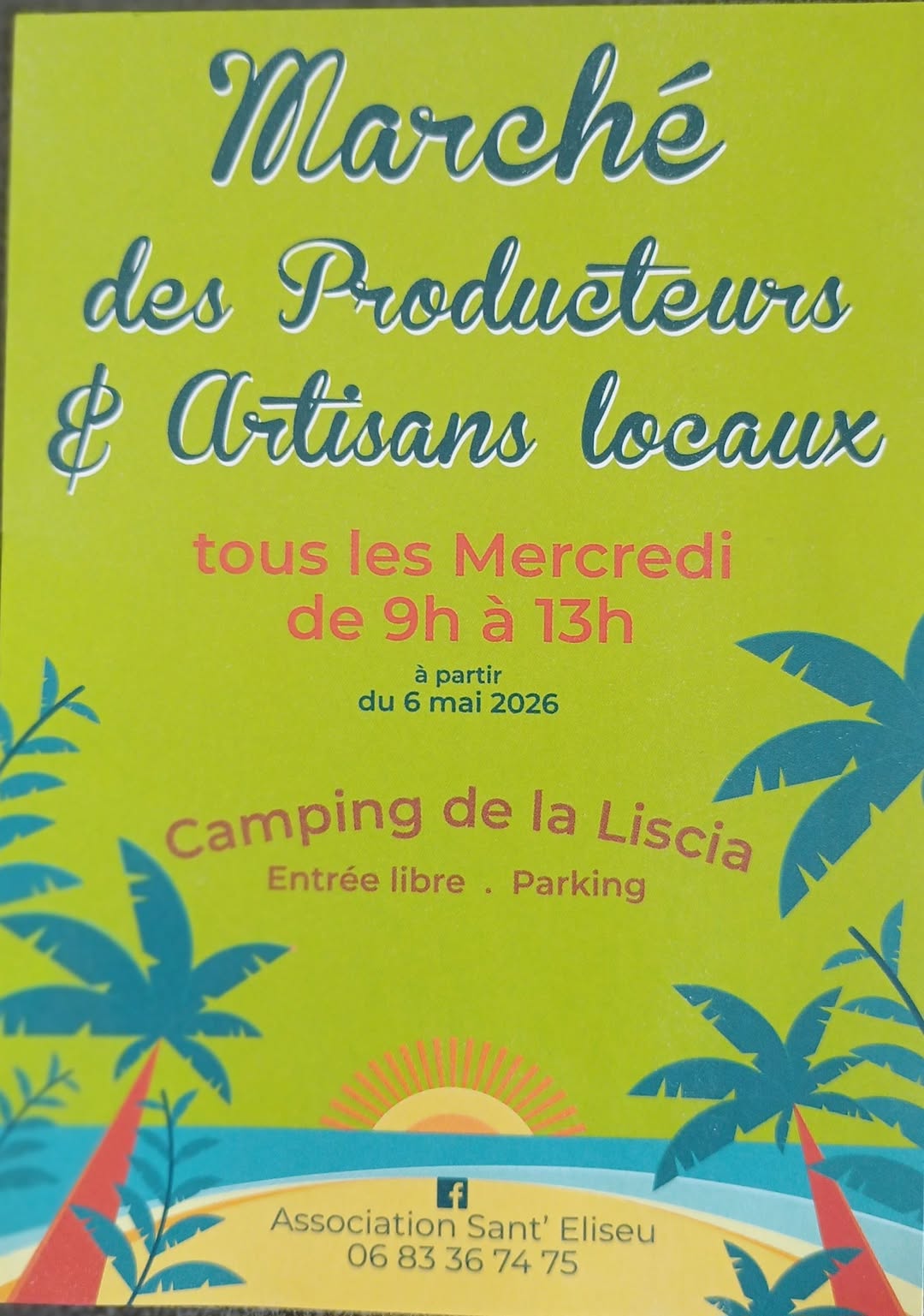 Marché des producteurs & artisans locaux