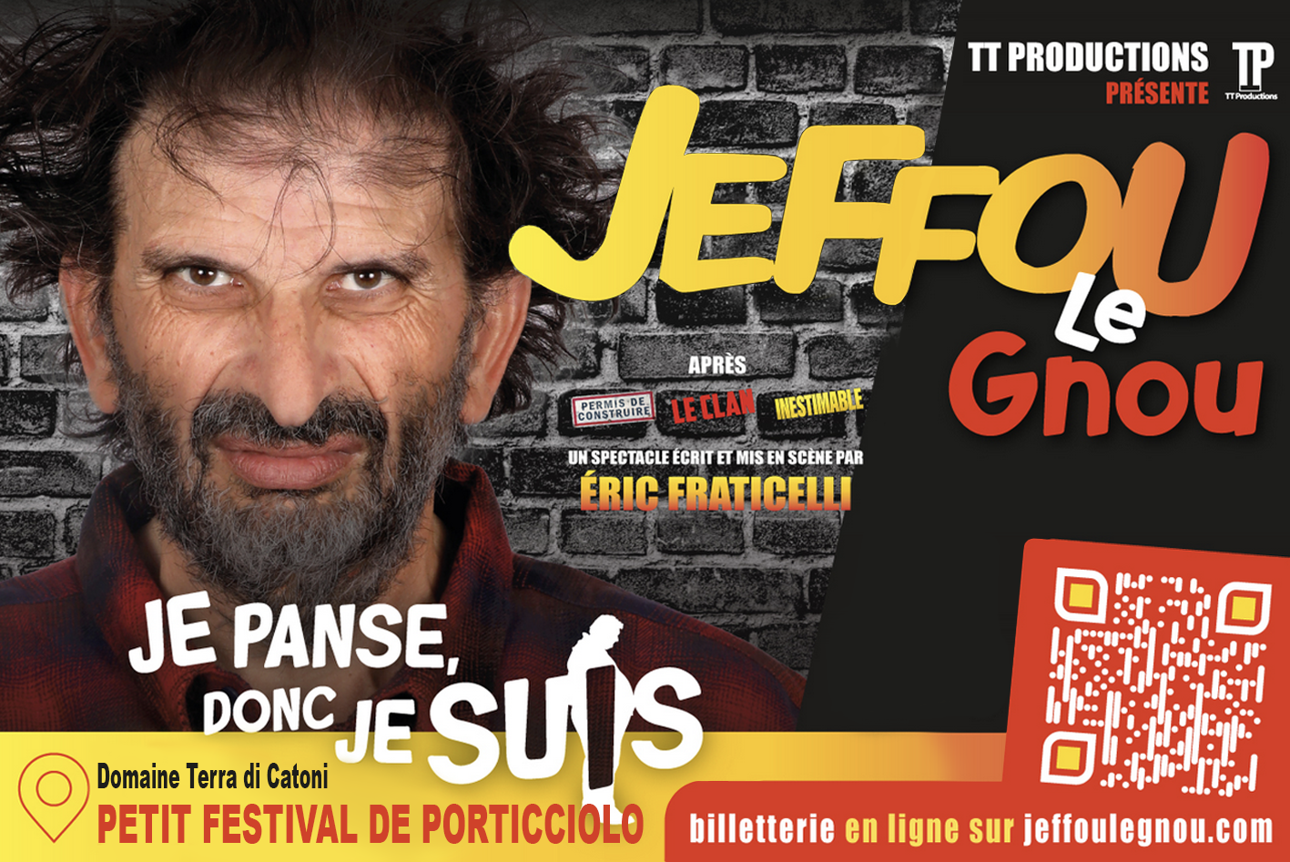 Jeffou le Gnou « Je panse donc je suis »