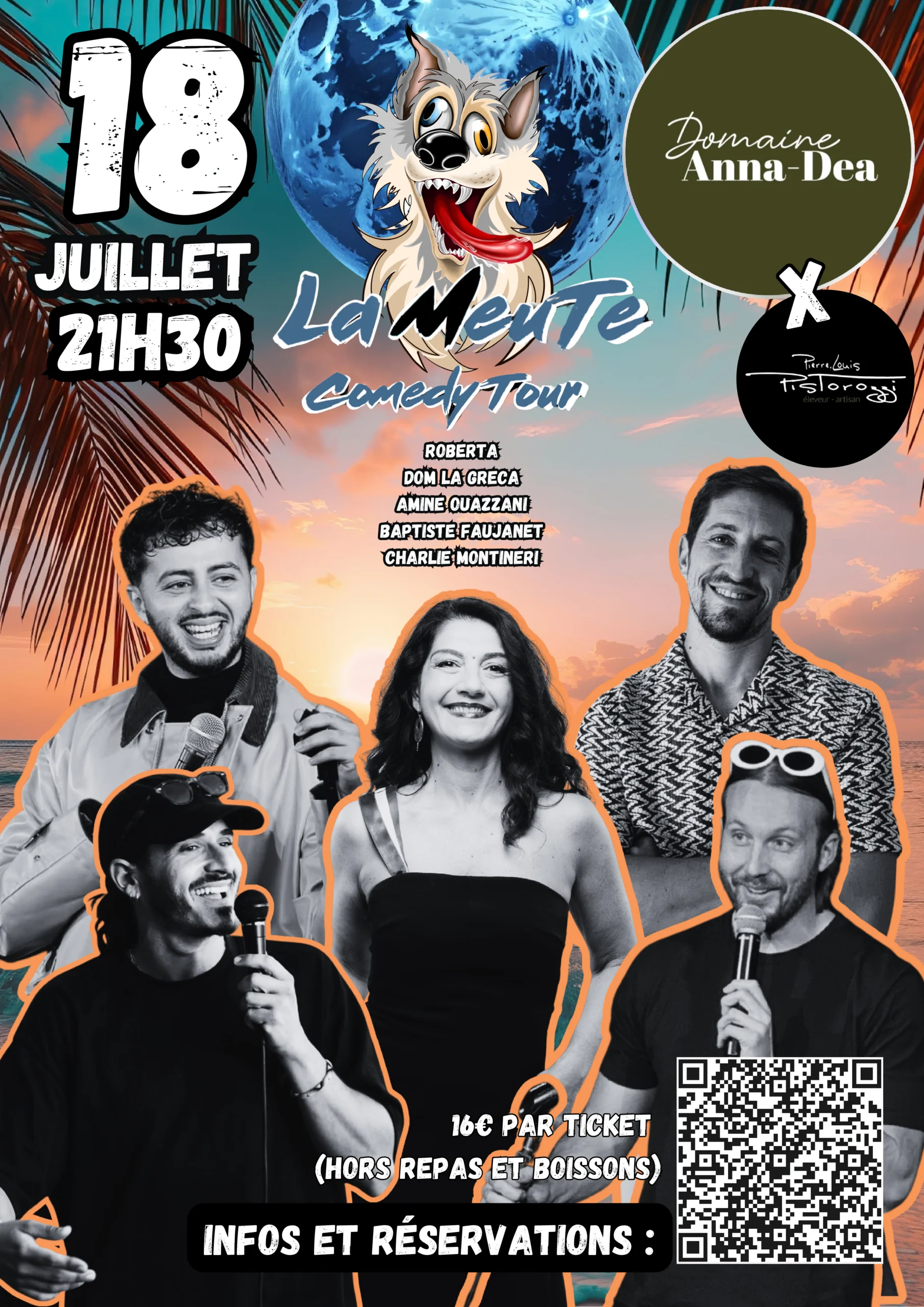 Affiche — La Meute Comedy Tour