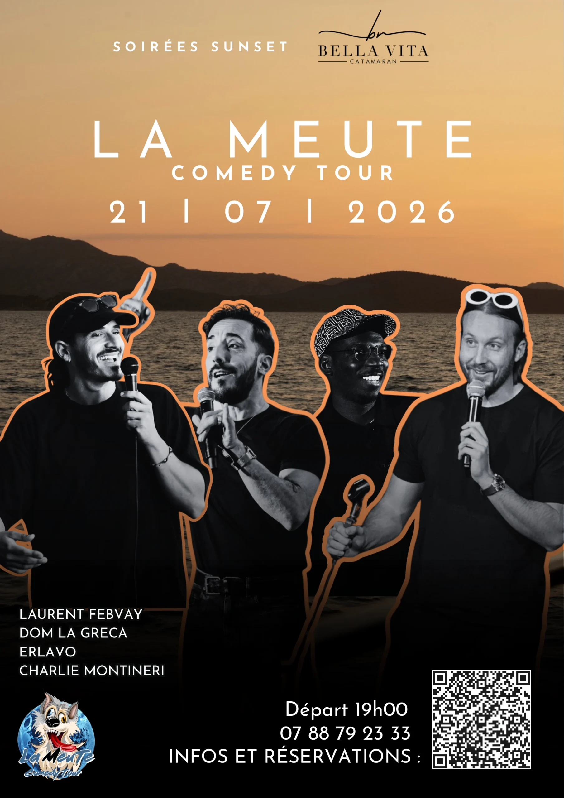 La Meute Comedy Tour - Sunset de Rire