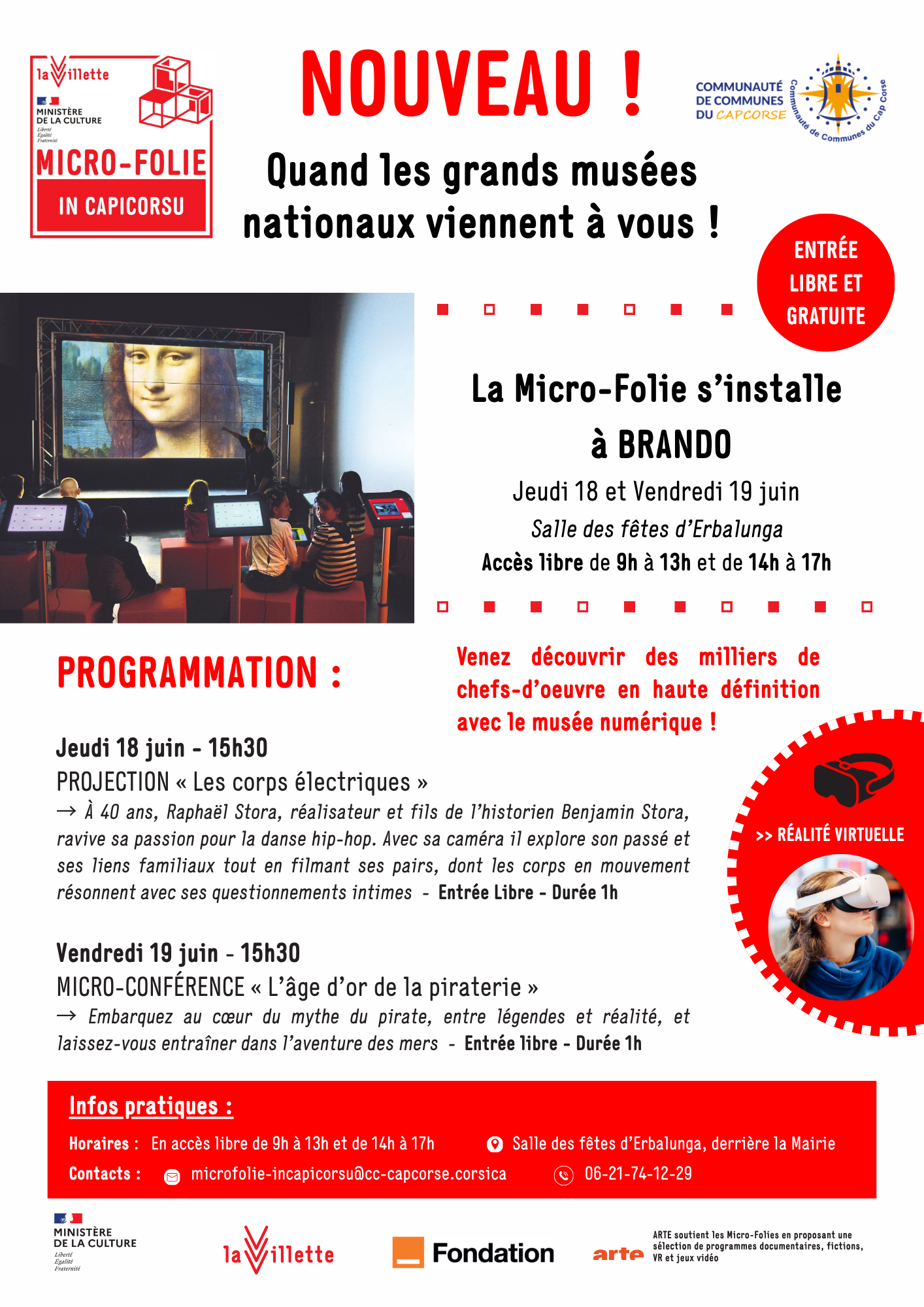 Micro-Folie in Capicorsu - Musée itinérant