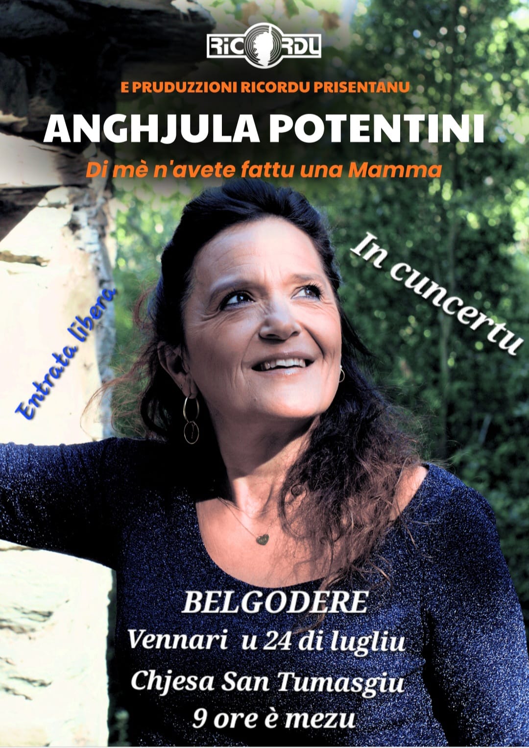 Affiche — Concert Anghjula Potentini