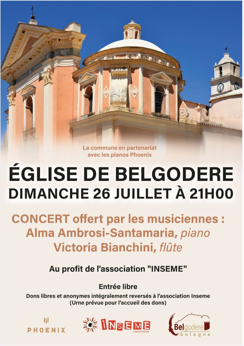 Affiche — Concert PIANO / FLÛTE