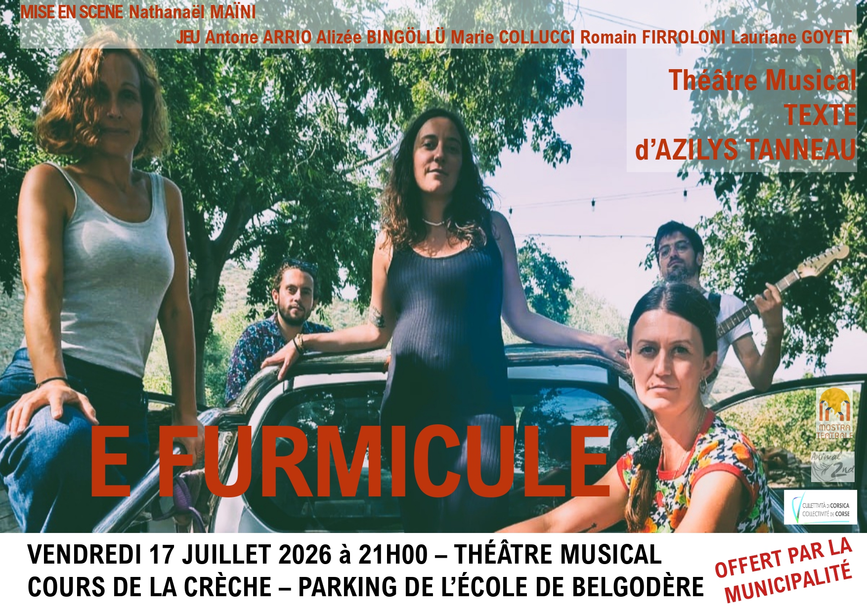Théâtre musical « E furmicule »