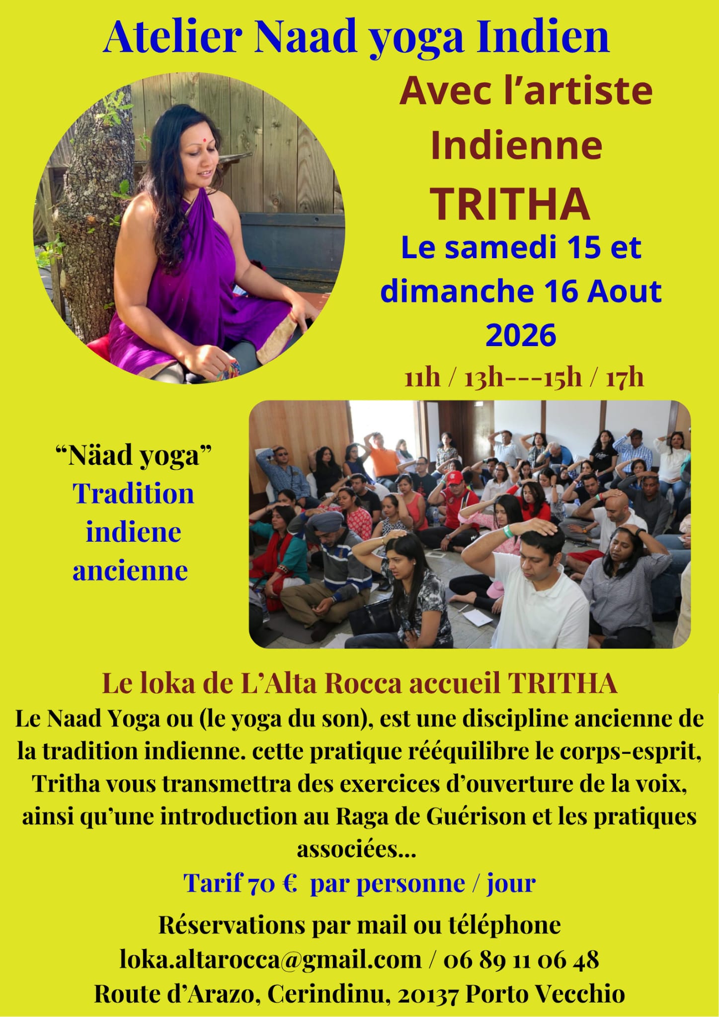 Atelier Naad Yoga Indien