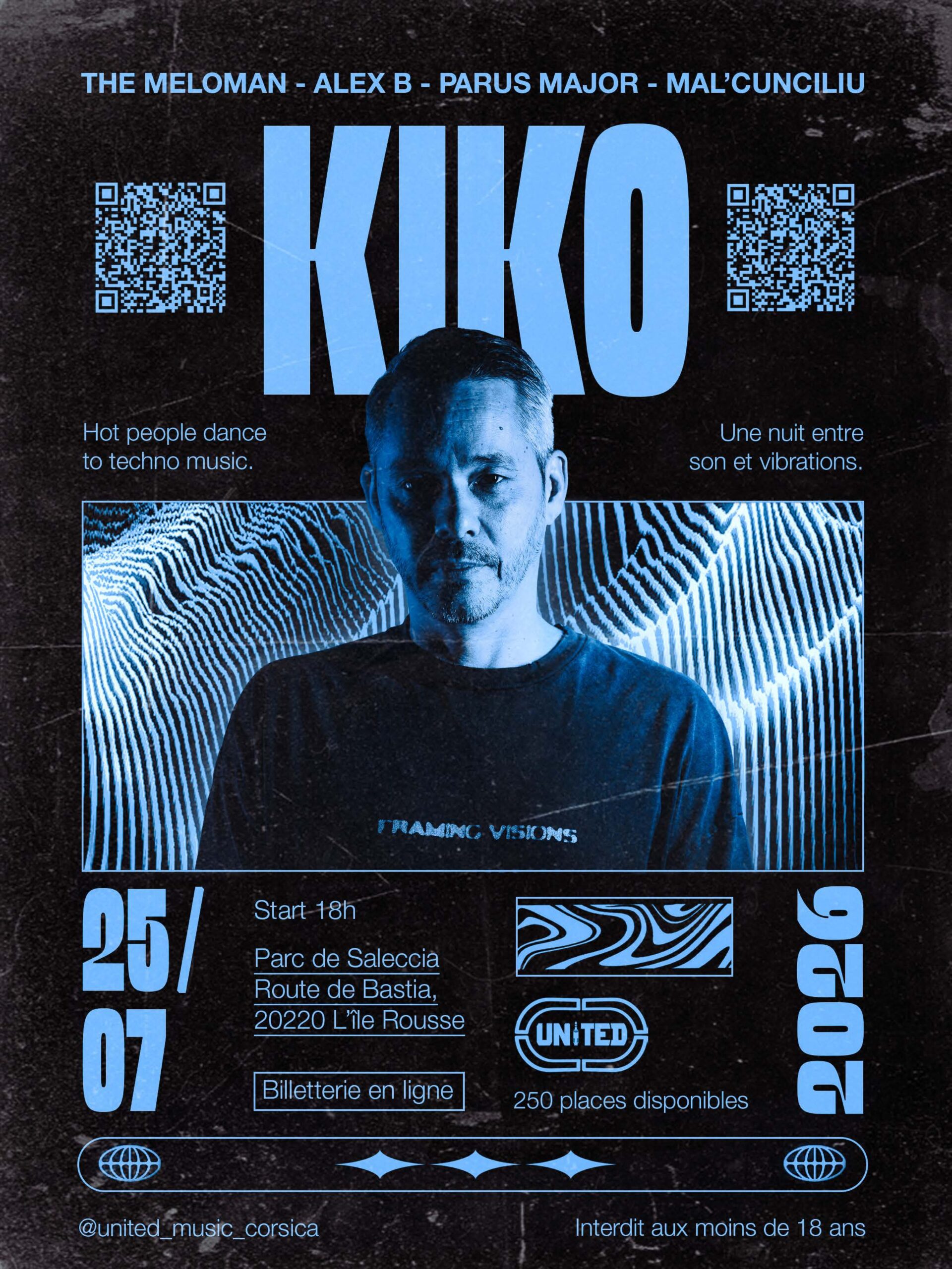 Soirée Dj set avec KIKO