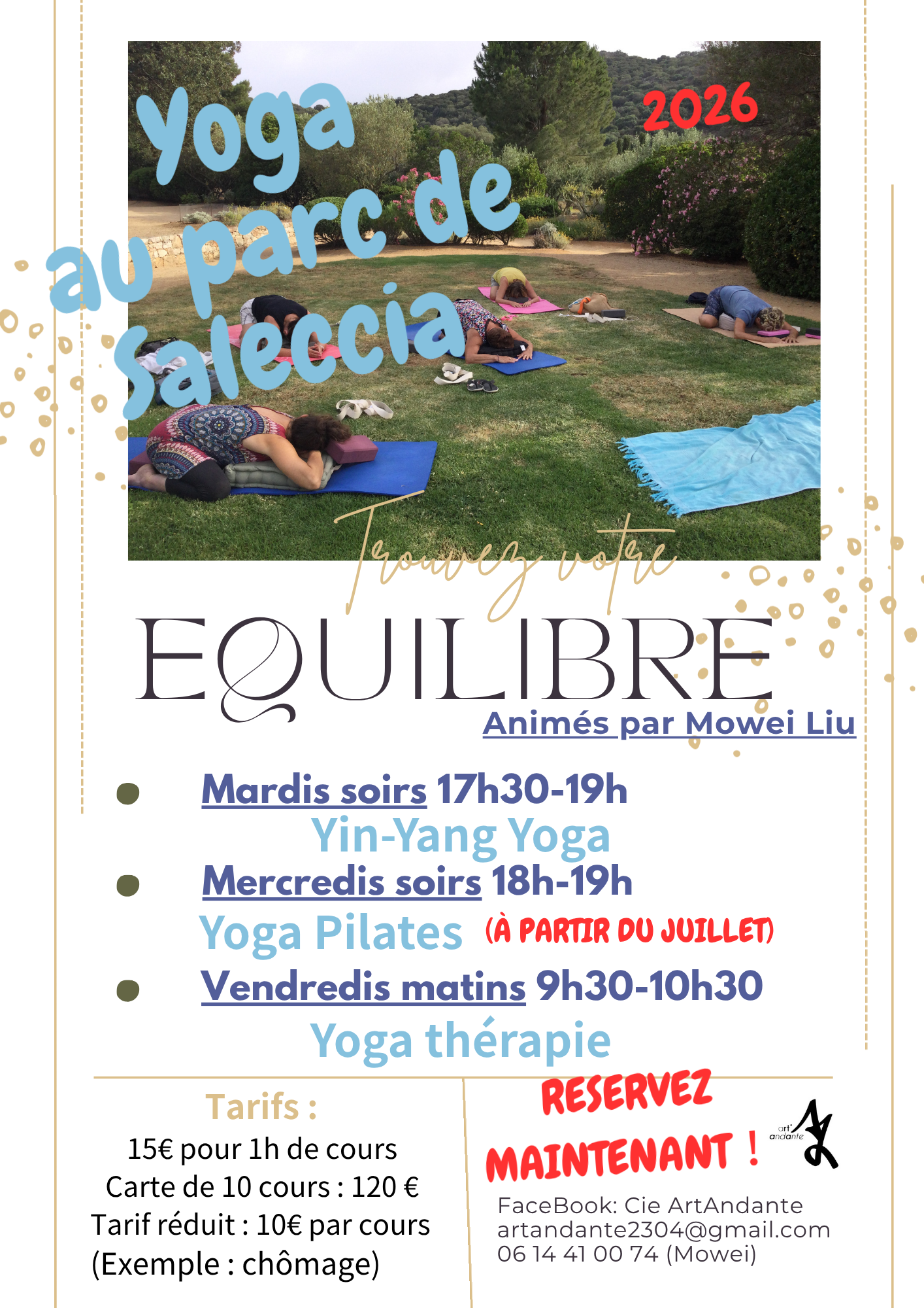 Yoga en plein air