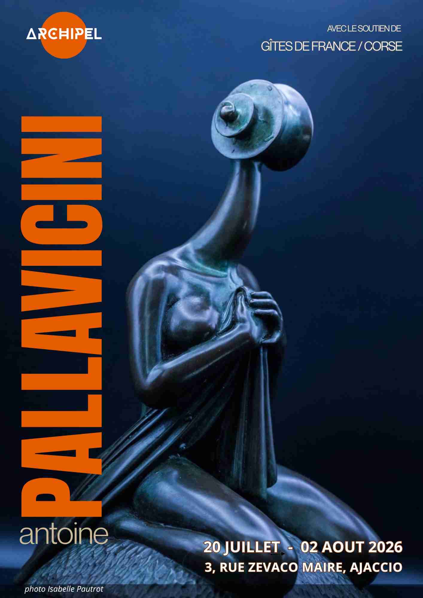 Antoine PALLAVICINI, exposition de sculptures